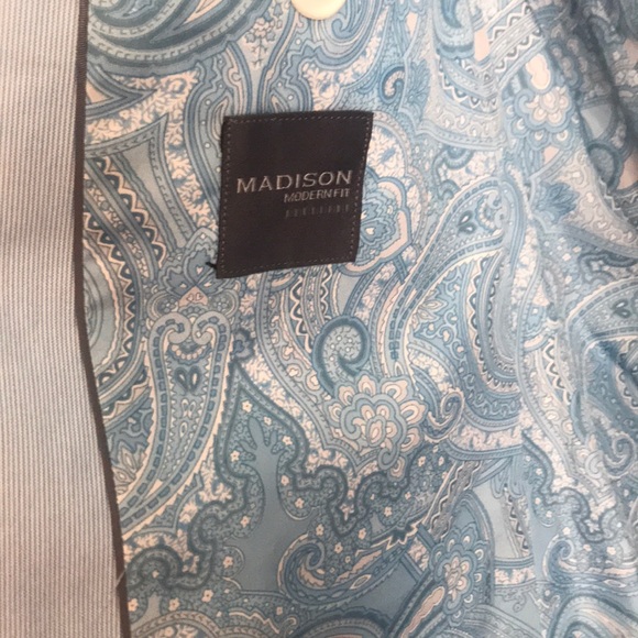 Madison Men’s Blazer (Powder Blue) - Picture 4 of 4